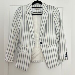 LOFT Petite Linen Blazer